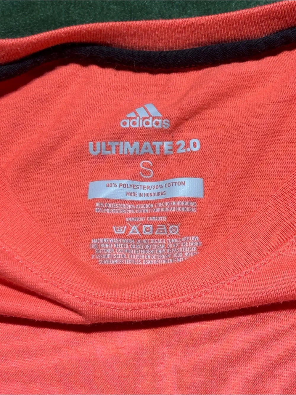 adidas Coral Crewneck Short Sleeve Tee